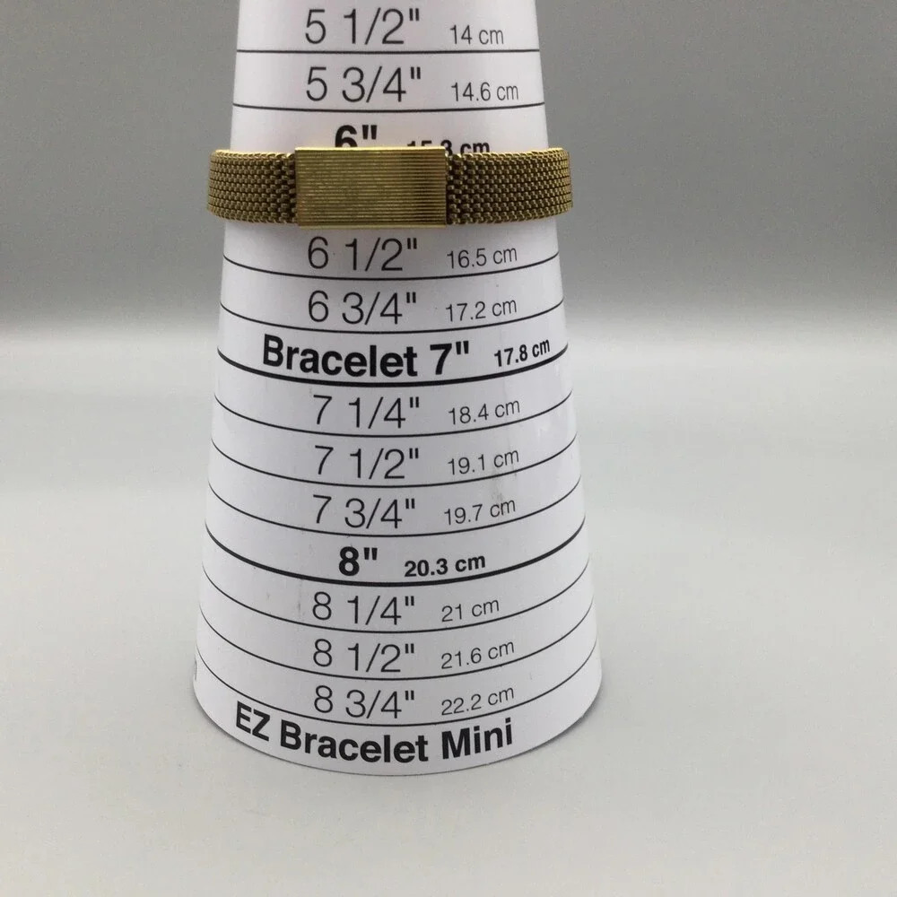 Citizen Eco-Drive Womens Watch 15mm White Dial Gold Tone Mesh Solar Adj Band